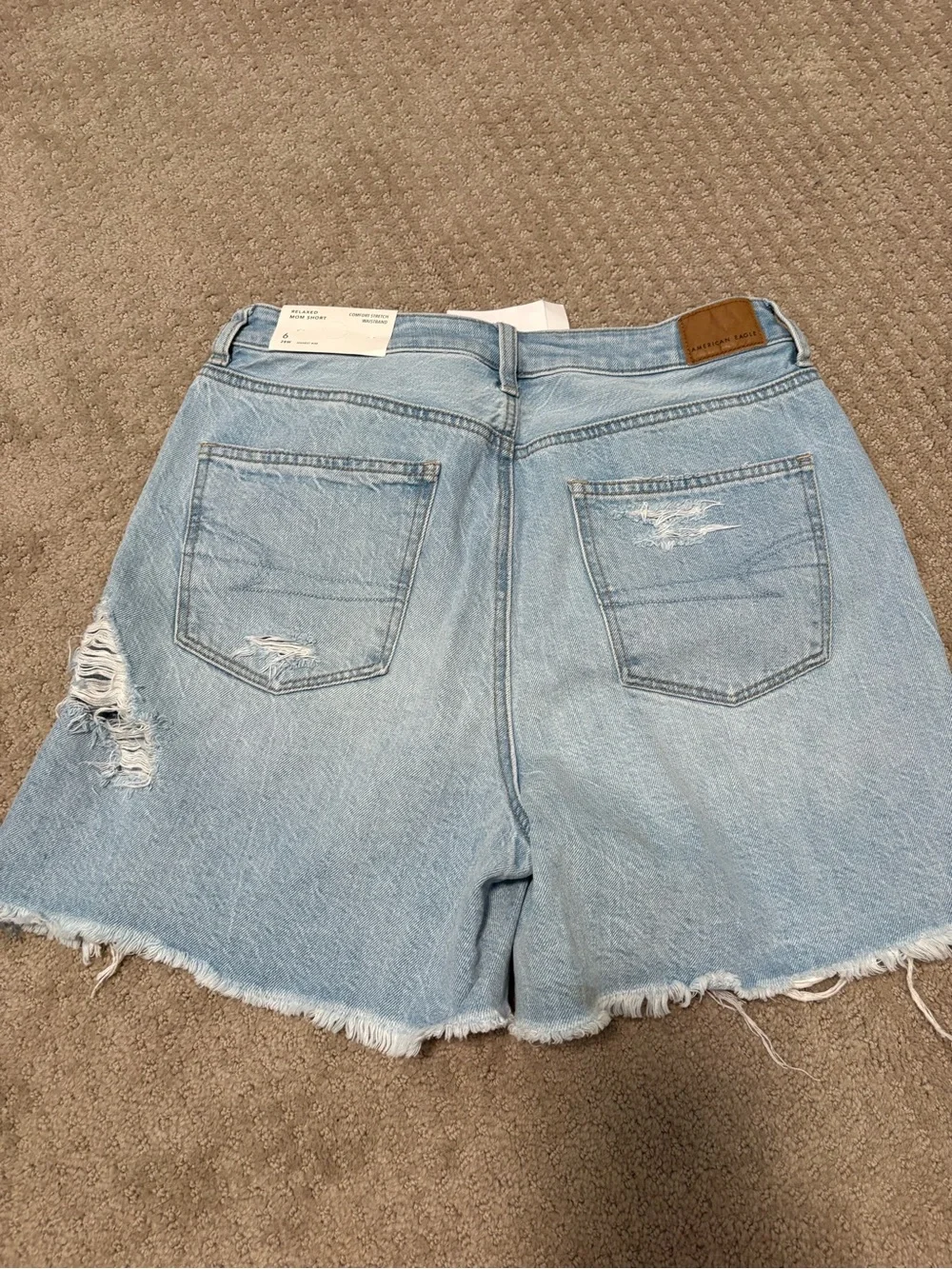 NWT American Eagle Denim Baggy Mom Short